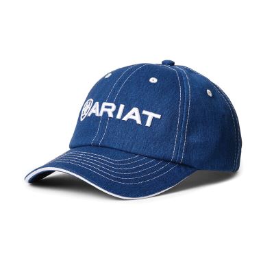 Ariat Team II Mavi / Beyaz Şapka Erkek (10802-847)